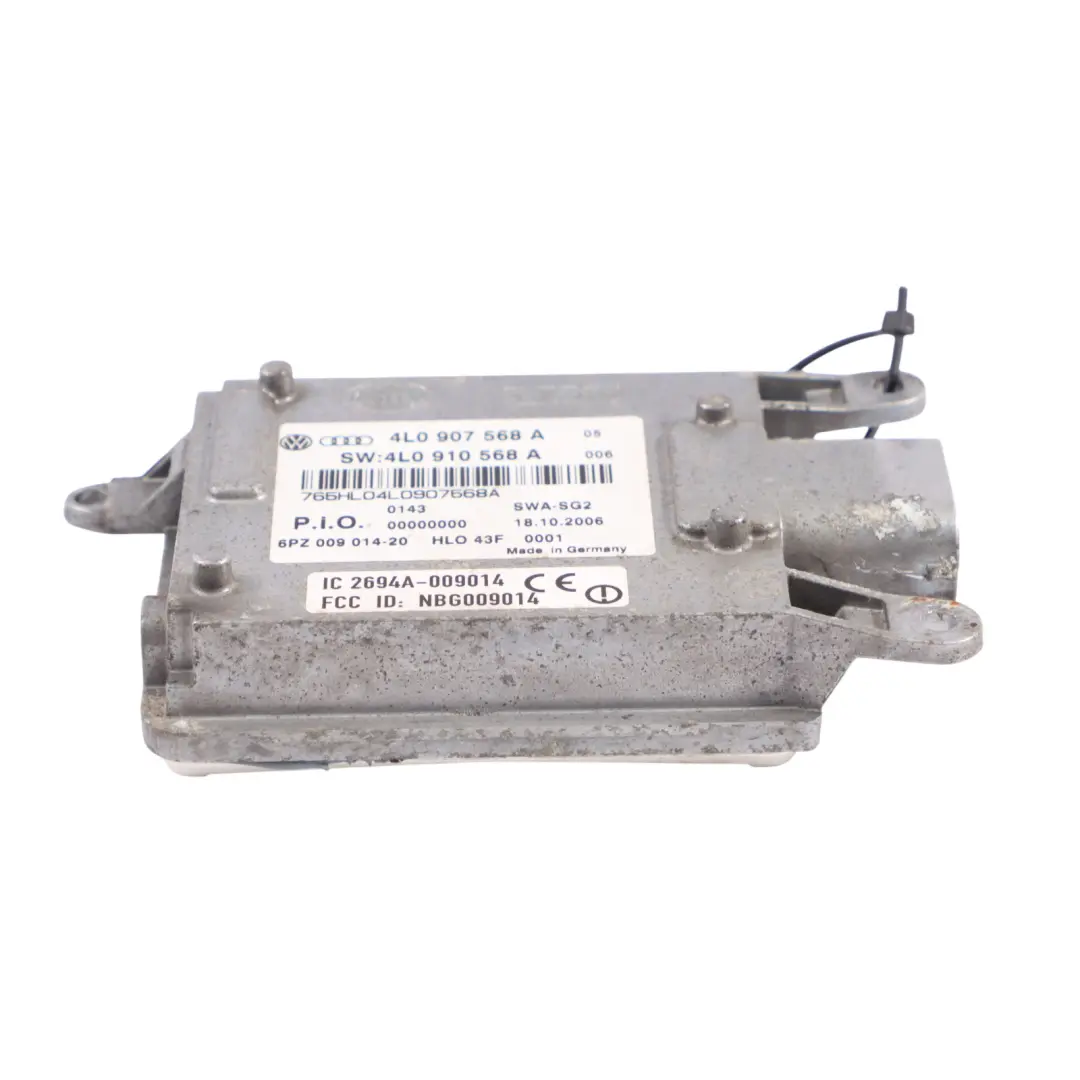 Radareinheit Zur Überwachung Des Toten Winkels für Audi Q7 4L mit Teilenummer 4L0907568A Audi Q7 4L Radareinheit Zur Überwachung Des Toten Winkels - SKU 4L0907568A - Teilenummer 4L0907568A