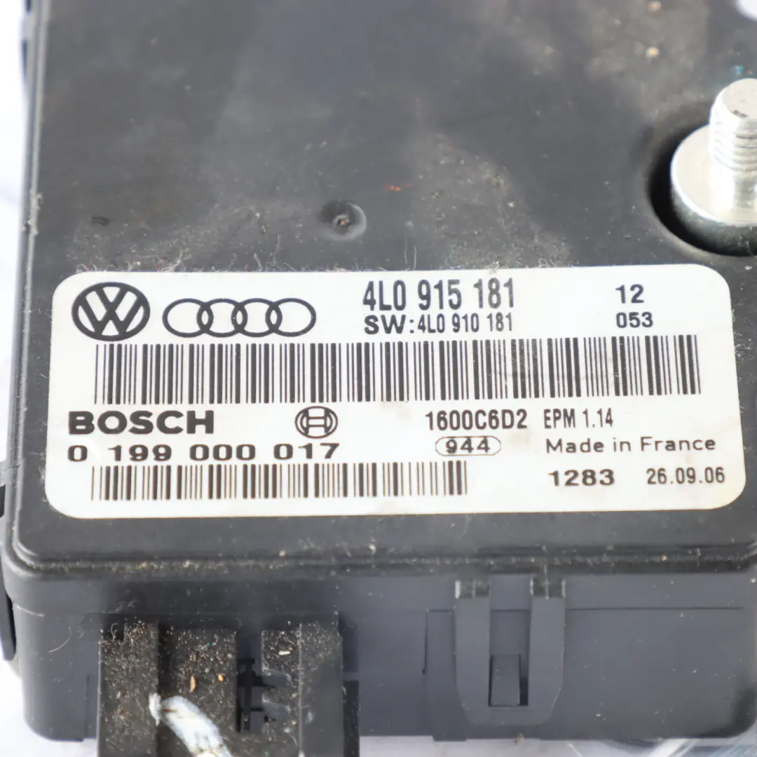 Audi Q7 4L 3.0 TDI BUG Power Supply HV Battery Control Unit ECU - SKU 4L0910181 - Part number 4L0910181