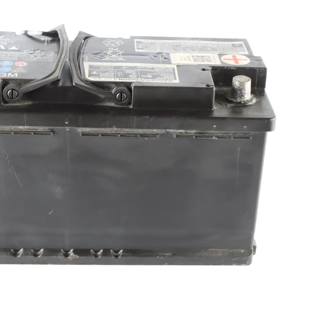 Varta AGM 105Ah 580A to Audi A4 B7 A5 8T Q7 4L Car Battery with Part number 4L0915105 Audi A4 B7 A5 8T Q7 4L Car Battery Varta AGM 105Ah 580A - SKU 4L0915105 - Part number 4L0915105