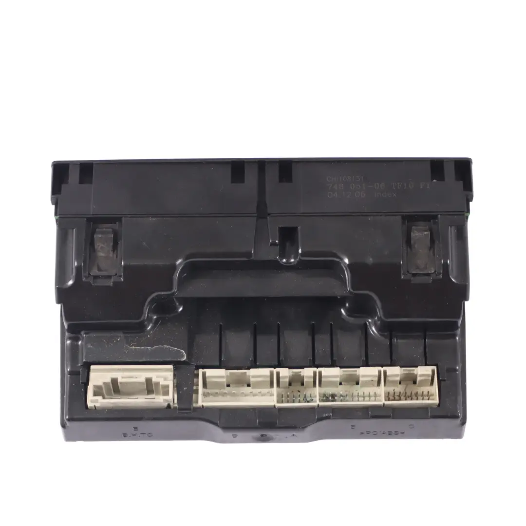Audi Q7 4L Unité commande panneau chauffage climatisation arrière - SKU 4L0919158C - Numéro de pièce 4L0919158C