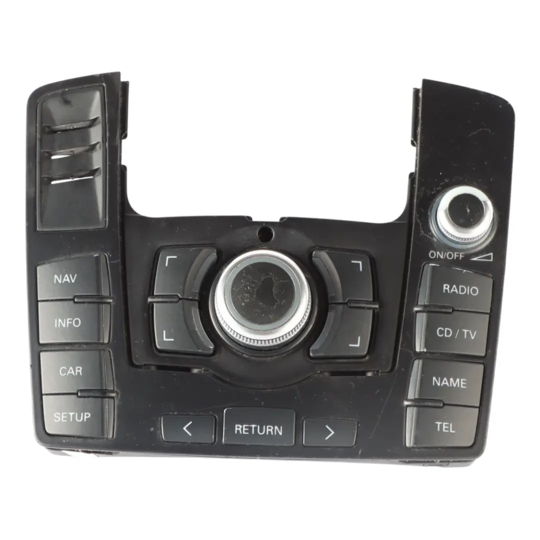 Radio Sat Nav MMI Multimedia Head Unit Switch Panel to Audi Q7 4L with Part number 4L0919609H Audi Q7 4L Radio Sat Nav MMI Multimedia Head Unit Switch Panel - SKU 4L0919609H-1 - Part number 4L0919609H