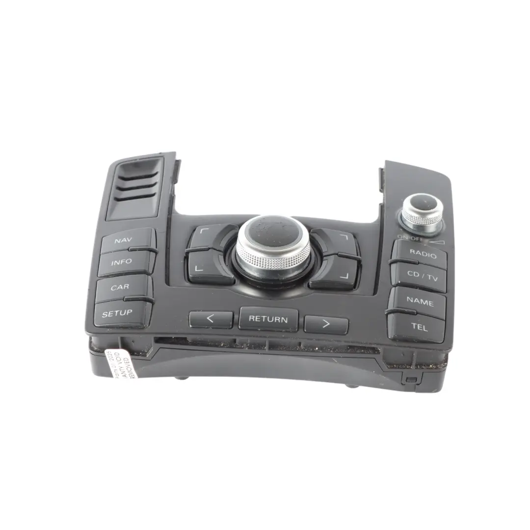 Radio Sat Nav MMI Multimedia Head Unit Switch Panel to Audi Q7 4L with Part number 4L0919609H Audi Q7 4L Radio Sat Nav MMI Multimedia Head Unit Switch Panel - SKU 4L0919609H-1 - Part number 4L0919609H