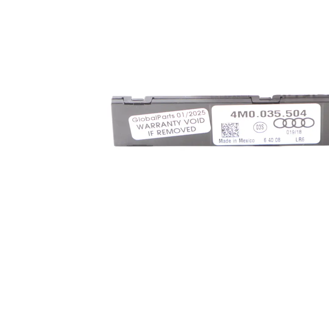 Antenne Verstärker Antennenmodul Steuergerät für Audi Q5 FY mit Teilenummer 4M0035504 Audi Q5 FY Antenne Verstärker Antennenmodul Steuergerät - SKU 4M0035504 - Teilenummer 4M0035504