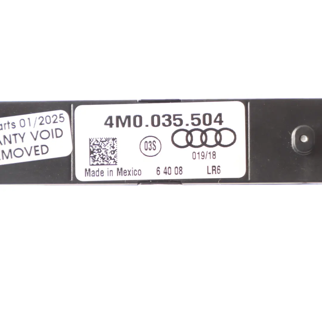 Antena Amplificador Antena Módulo Unidad De Control para Audi Q5 FY con número de pieza 4M0035504 Audi Q5 FY Antena Amplificador Antena Módulo Unidad De Control - SKU 4M0035504 - Número de pieza 4M0035504