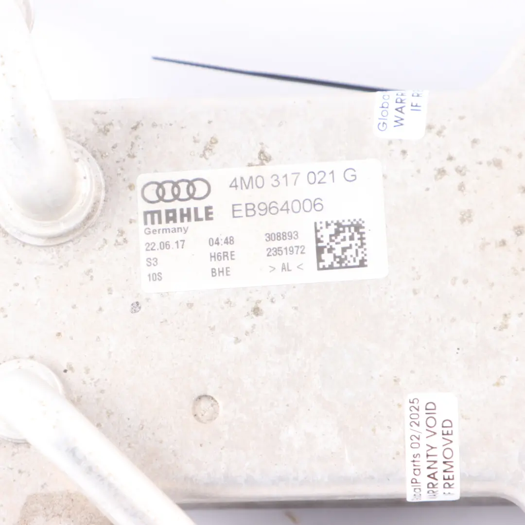 Gearbox Cooler Oil Transmission Cooling Radiator to Audi SQ5 FY with Part number 4M0317021G Audi SQ5 FY Gearbox Cooler Oil Transmission Cooling Radiator - SKU 4M0317021G - Part number 4M0317021G