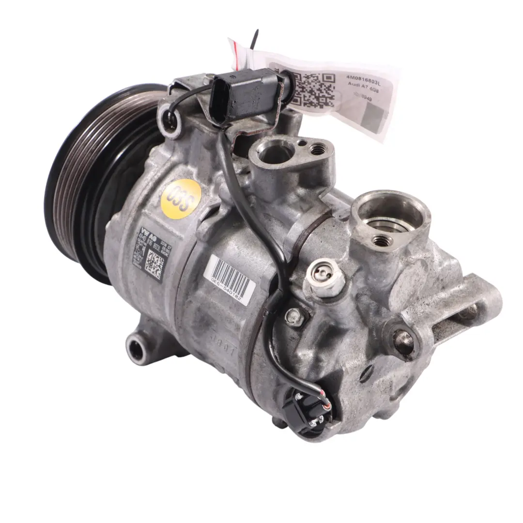 4G8 3.0 TDI Klima Anlage Kompressor Air Con A/C Pumpe für Audi A4 A7 mit Teilenummer 4M0816803L Audi A4 A7 4G8 3.0 TDI Klima Anlage Kompressor Air Con A/C Pumpe - SKU 4M0816803L - Teilenummer 4M0816803L