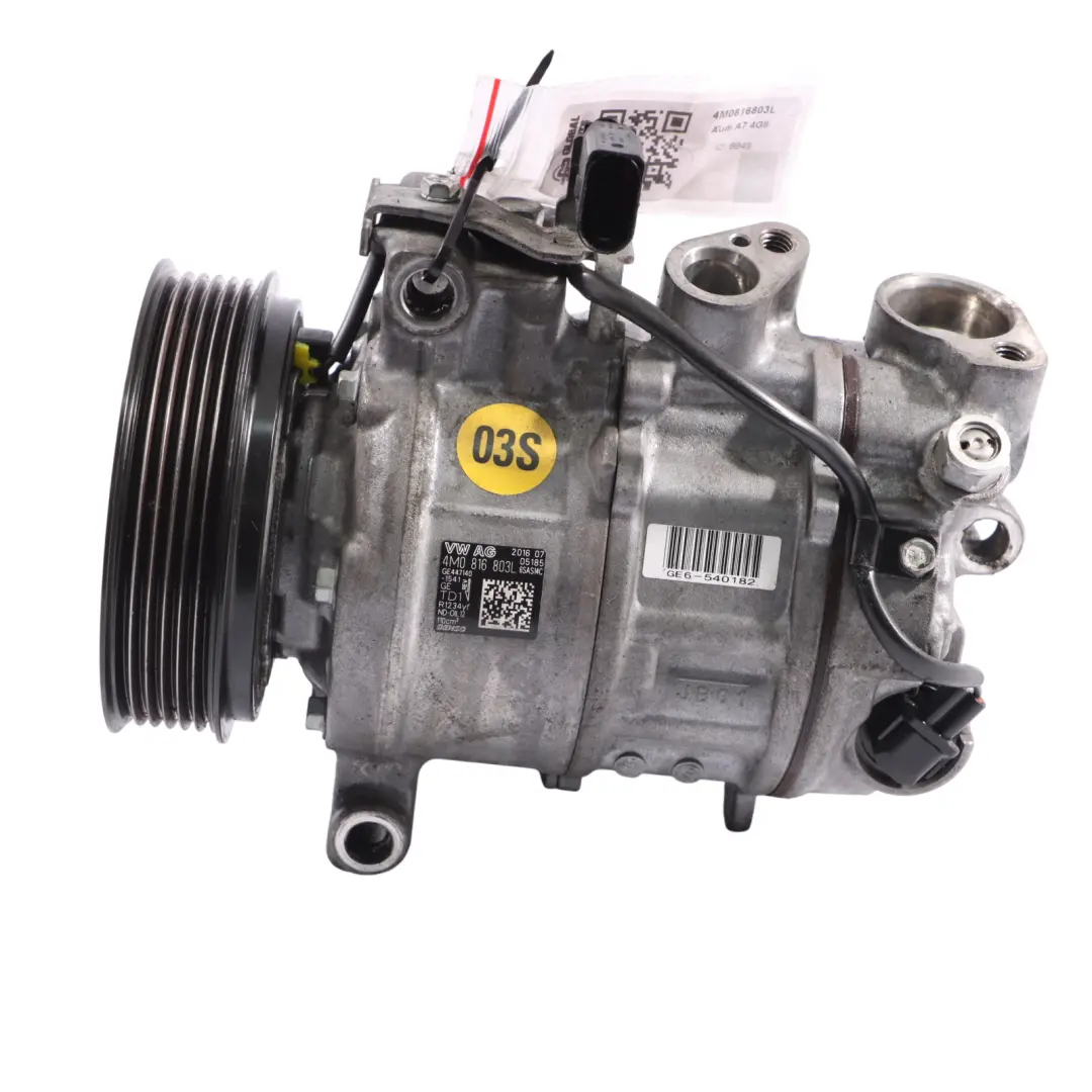 4G8 3.0 TDI Compresseur Climatisation Pompe pour Audi A4 A7 à propos du numéro de pièce 4M0816803L Audi A4 A7 4G8 3.0 TDI Compresseur Climatisation Pompe - SKU 4M0816803L - Numéro de pièce 4M0816803L
