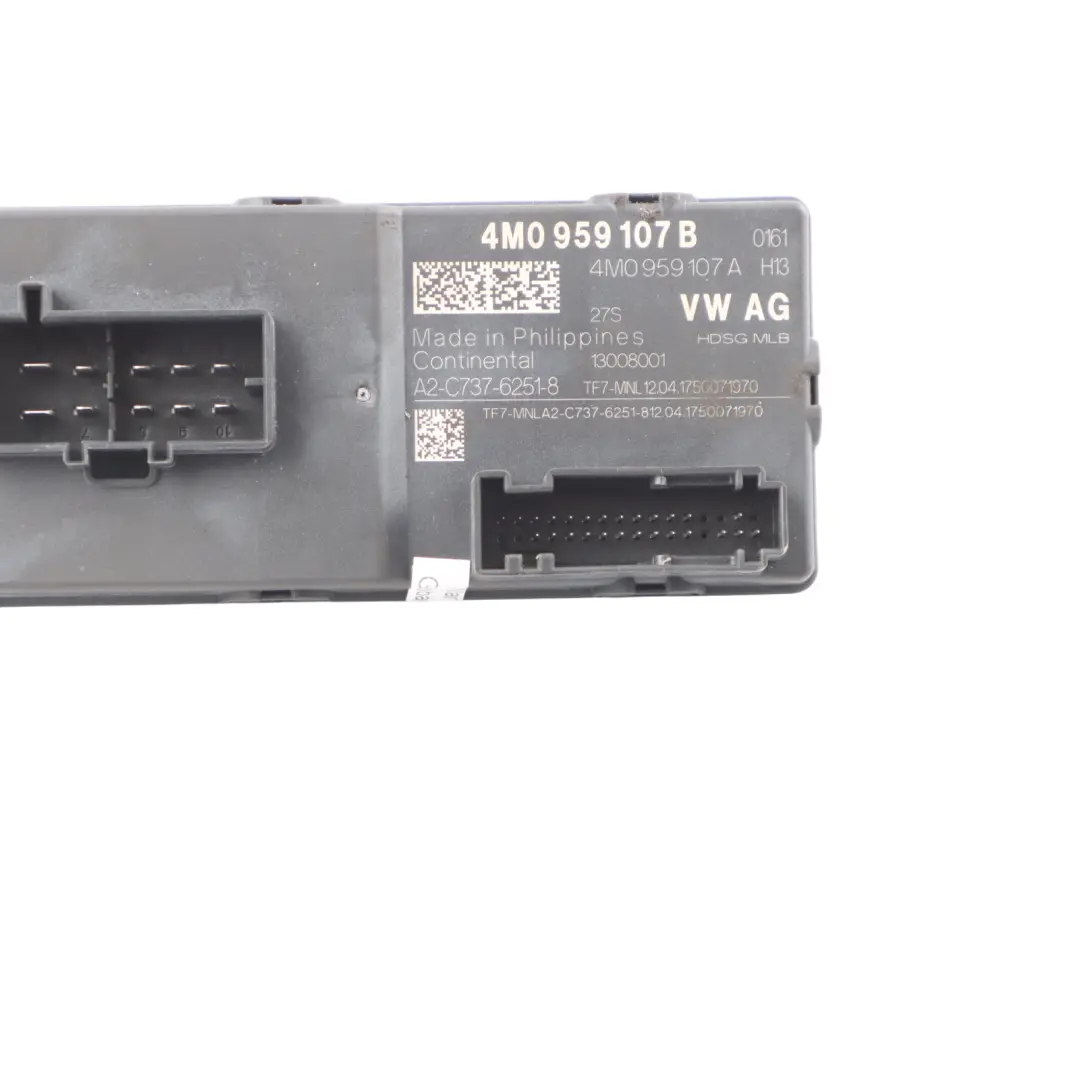 Audi A4 B9 Kofferraum Heck Klappe Steuer Modul Einheit - SKU 4M0959107B - Teilenummer 4M0959107B