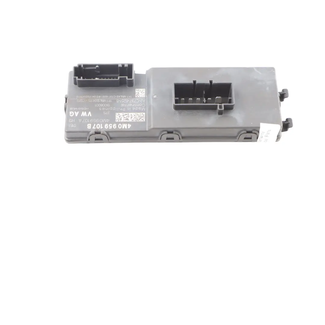 Unidad De Módulo De Control Del Portón Trasero Maletero para Audi A4 B9 con número de pieza 4M0959107B Audi A4 B9 Unidad De Módulo De Control Del Portón Trasero Maletero - SKU 4M0959107B - Número de pieza 4M0959107B