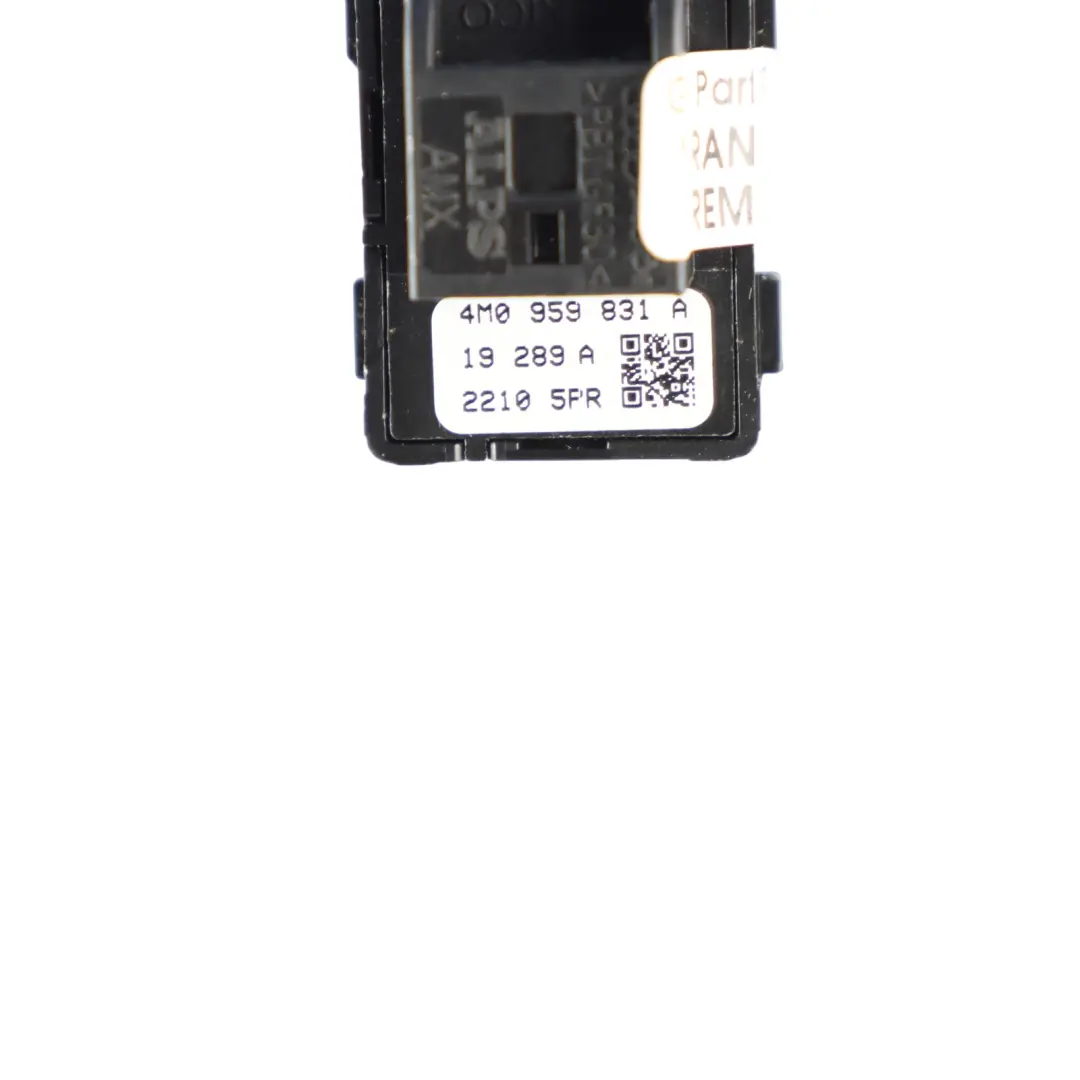 Pulsante portellone posteriore Interruttore rilascio avvio per Audi A4 B9 con numero di parte 4M0959831A Audi A4 B9 Pulsante portellone posteriore Interruttore rilascio avvio - SKU 4M0959831A - Numero di parte 4M0959831A