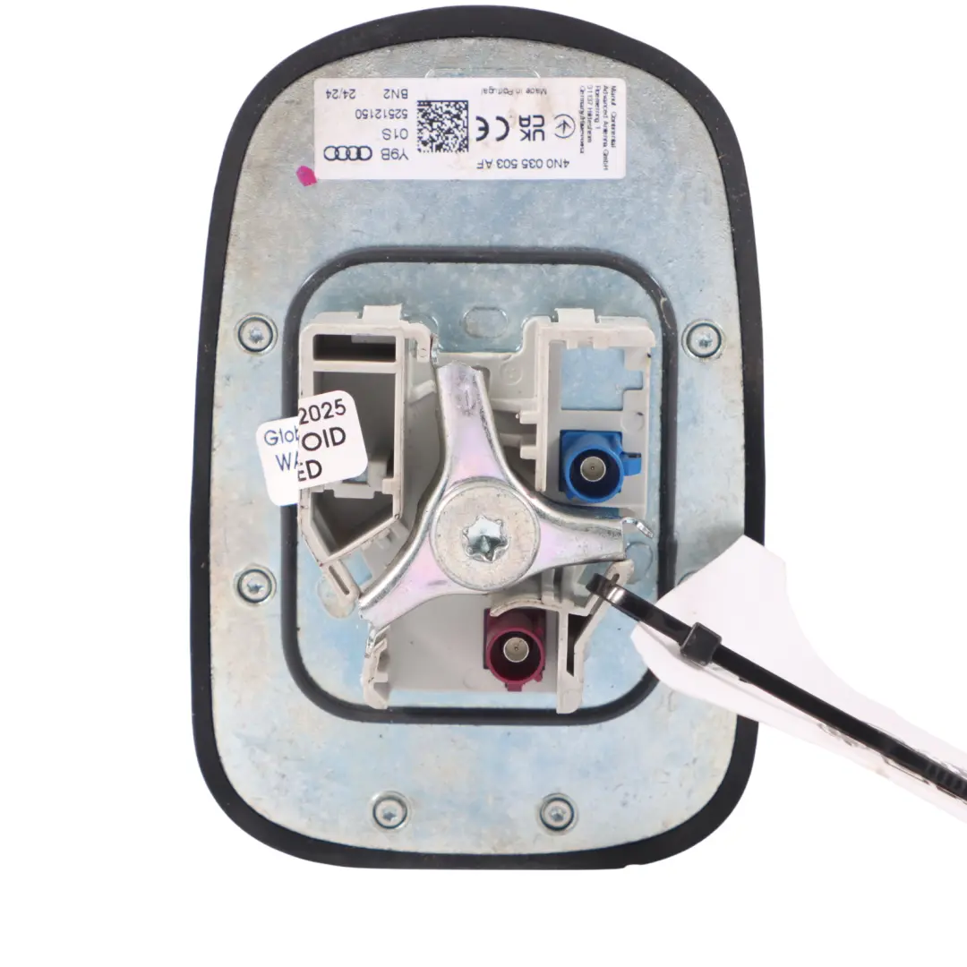 Audi S3 8Y Antenne de toit GPS Shark Brilliant Black Y9B - SKU 4N0035503AF-BBL - Numéro de pièce 4N0035503AF