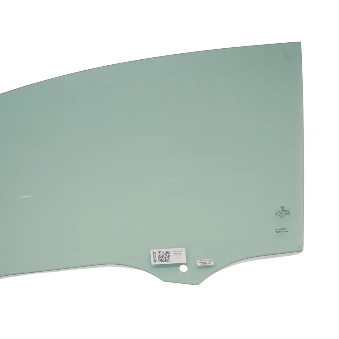 Volkswagen Golf SV Window Glass Front Door Left N/S Glazing AS2 - SKU 510845201B - Part number 510845201B