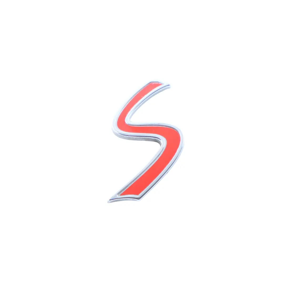 MINI Cooper S F55 F56 F57 F54 F60 LCI Lettering Emblem Logo COOPER S Black Line - SKU 5A08003 - Part number 5A08003