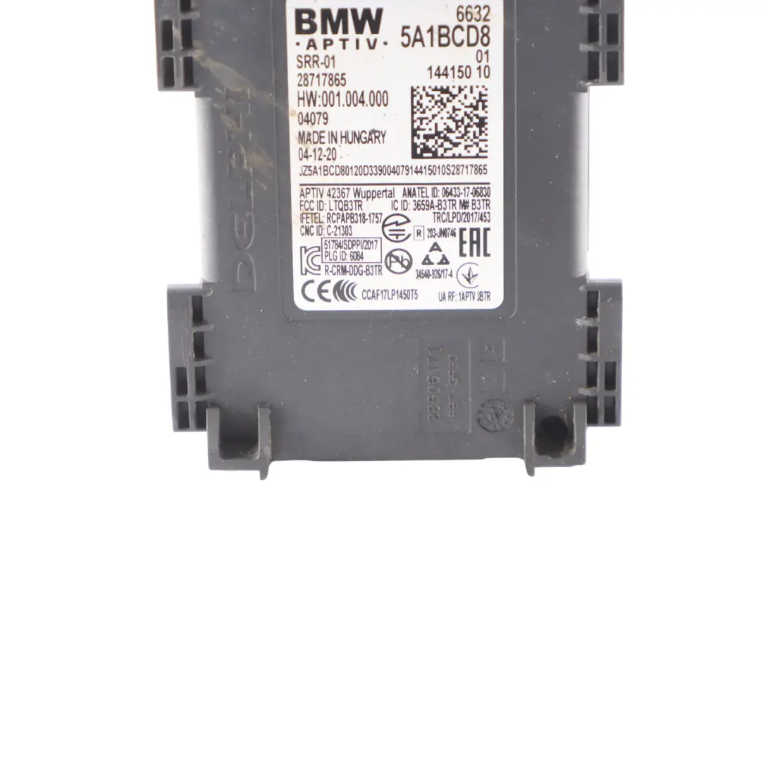  Blind Spot Sensor Module BMW G16 X4M F98 Distance Sensor Monitor Unit - SKU 5A1BCD8 - Part number 5A1BCD8