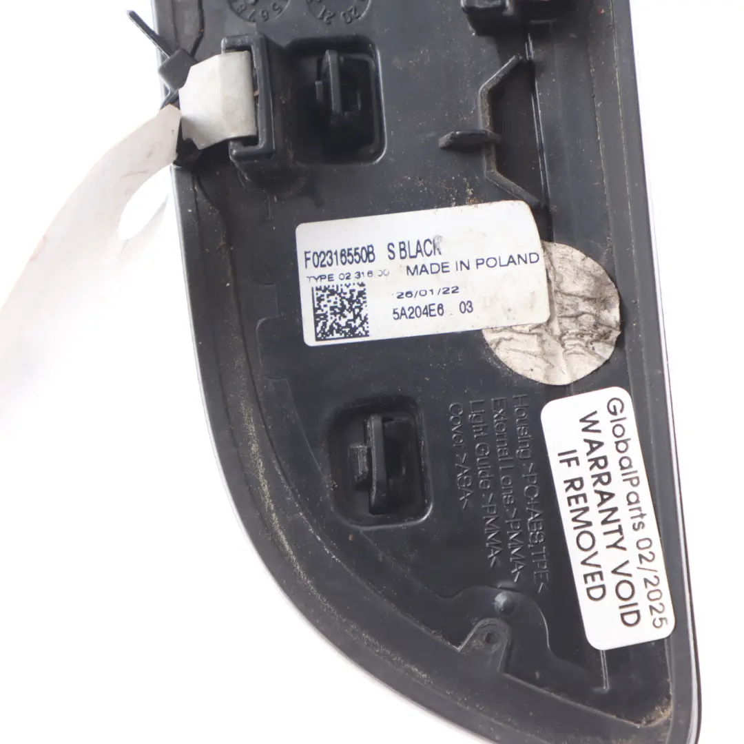 Indicator Scuttle Fender Panel Trim Front Right O/S to Mini F55 F56 F57 with Part number 5A204E6 Mini F55 F56 F57 Indicator Scuttle Fender Panel Trim Front Right O/S - SKU 5A204E6 - Part number 5A204E6