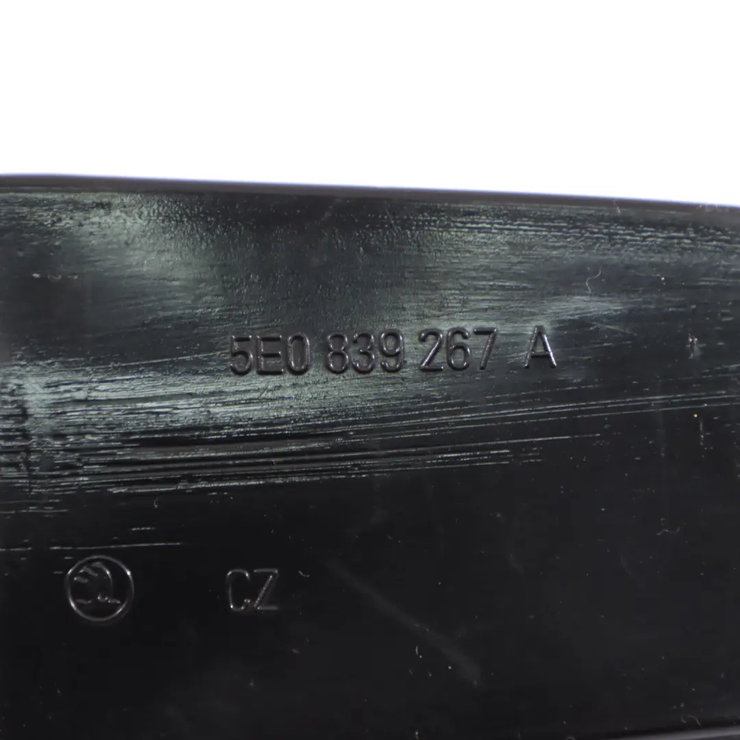 Hinge Rear Door Stop Check Strap N/O/S Skoda Octavia 5E - SKU 5E0839249A - Part number 5E0839249A