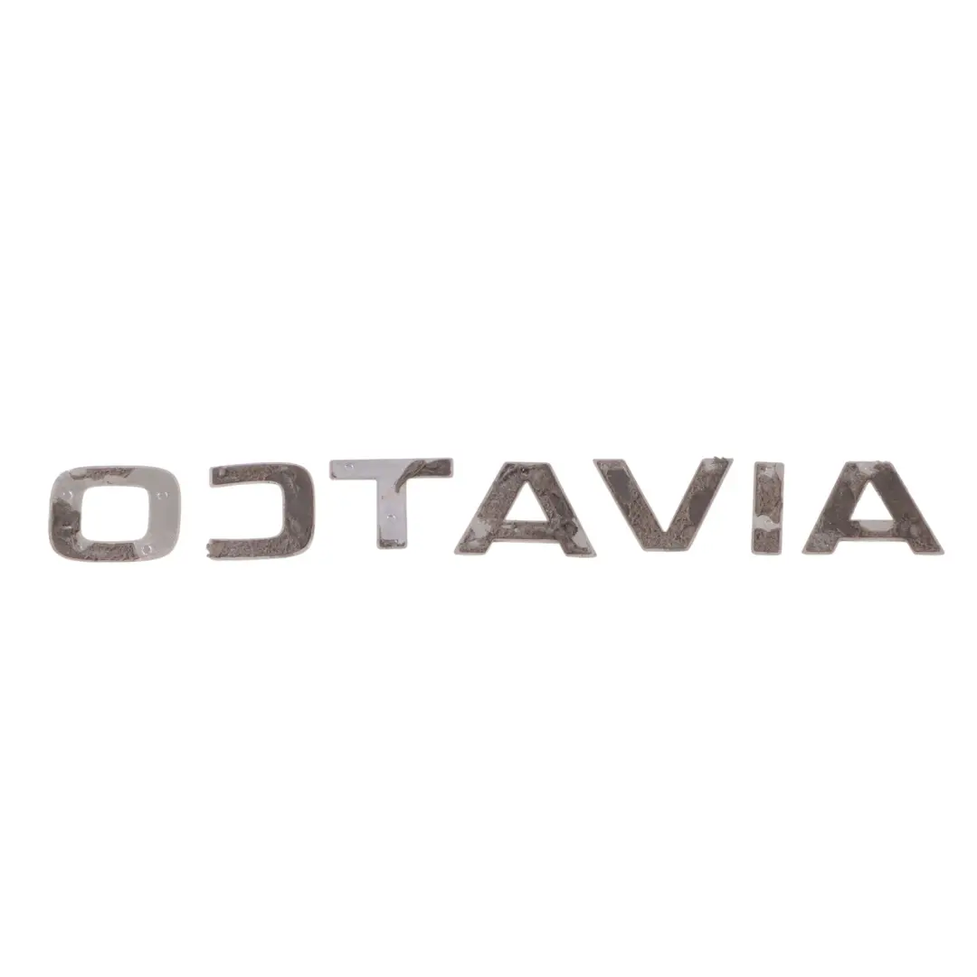 Skoda Octavia 5E Trunk Tailgate Octavia Emblem Rear Boot Logo Badge - SKU 5E0853687 - Part number 5E0853687