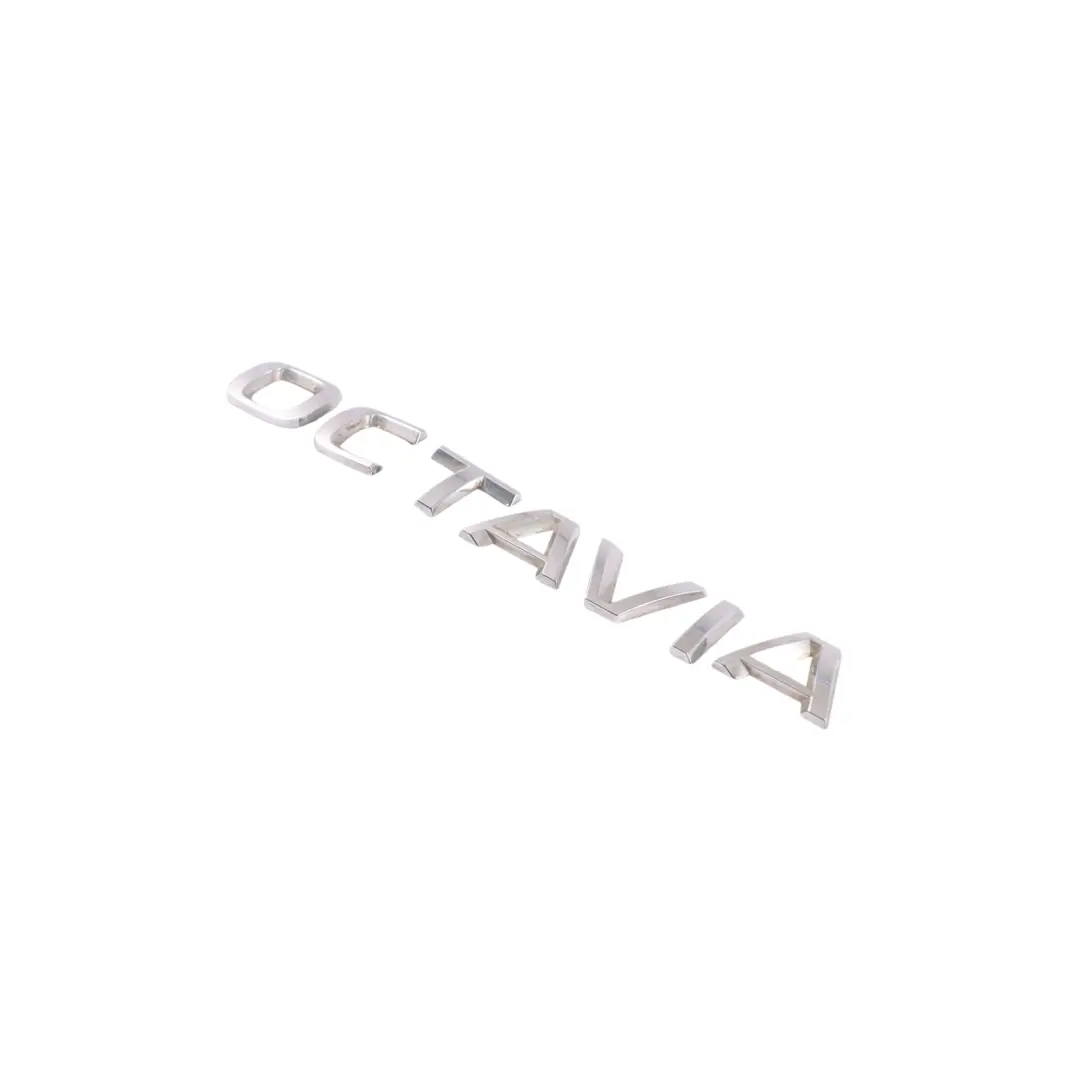 Skoda Octavia 5E Trunk Tailgate Octavia Emblem Rear Boot Logo Badge - SKU 5E0853687 - Part number 5E0853687