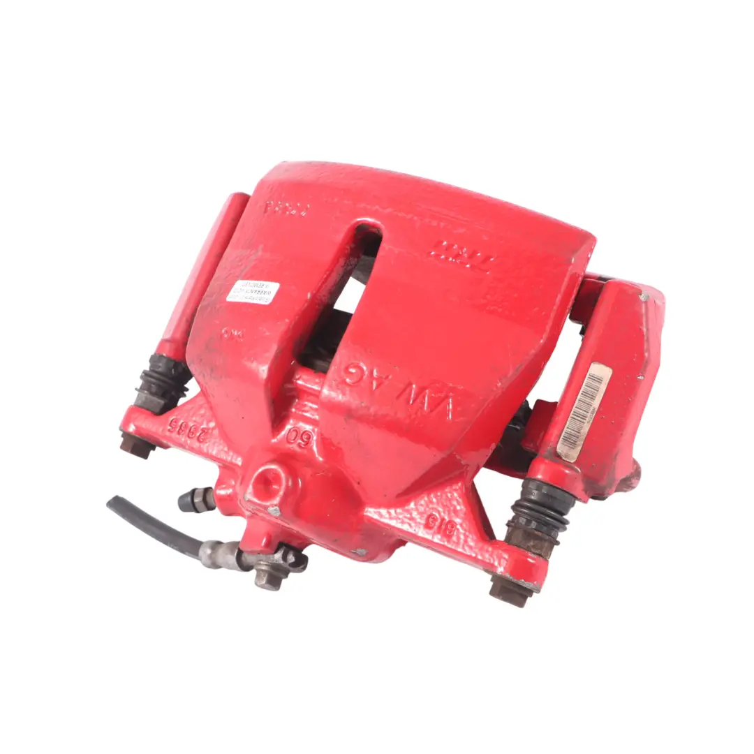 VW Volkswagen Golf 5G Vorderrad Bremssattel Gehäuse Träger Links - SKU 5G0615123A - Teilenummer 5G0615123A