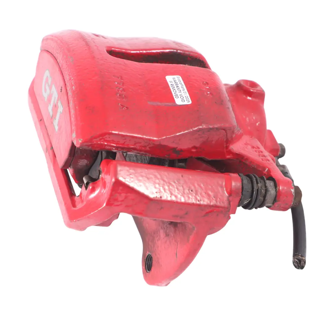 VW Volkswagen Golf 5G Vorderrad Bremssattel Gehäuse Träger Links - SKU 5G0615123A - Teilenummer 5G0615123A