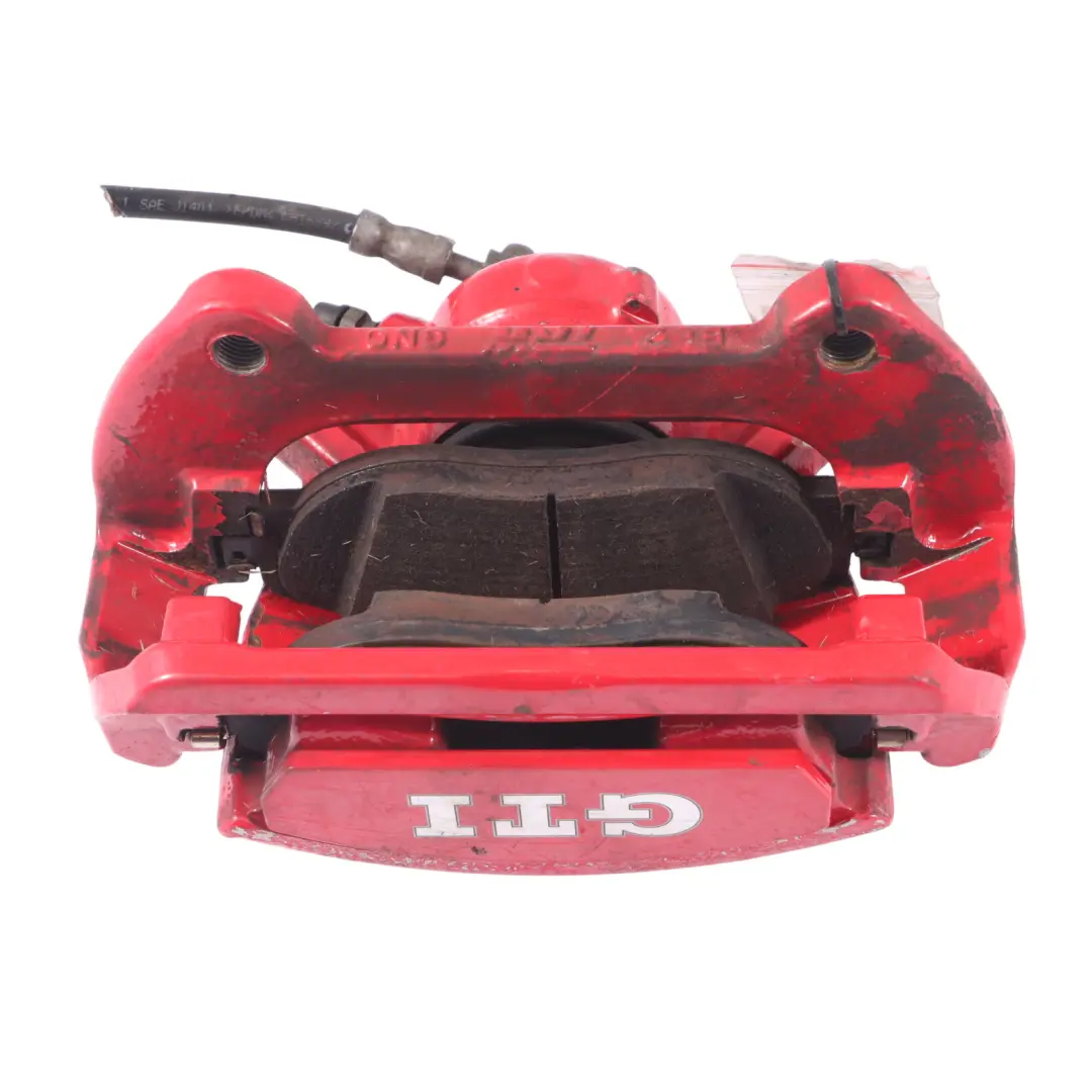 VW Volkswagen Golf 5G Vorderrad Bremssattel Gehäuse Träger Links - SKU 5G0615123A - Teilenummer 5G0615123A