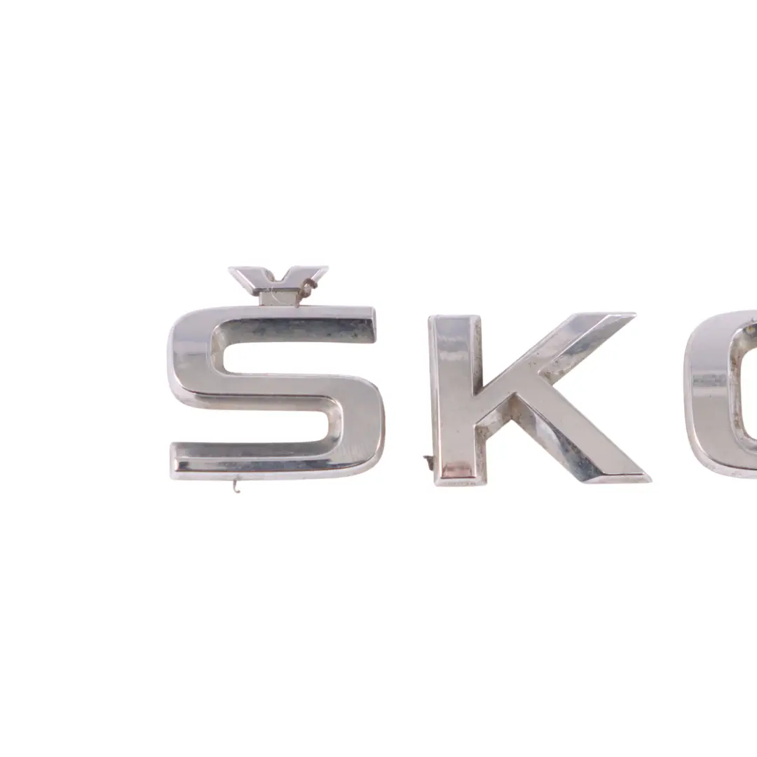 Skoda Octavia 5E Koffer Raum Heck Klappen Skoda Emblem Logo Abzeichen - SKU 5JA853687 - Teilenummer 5JA853687