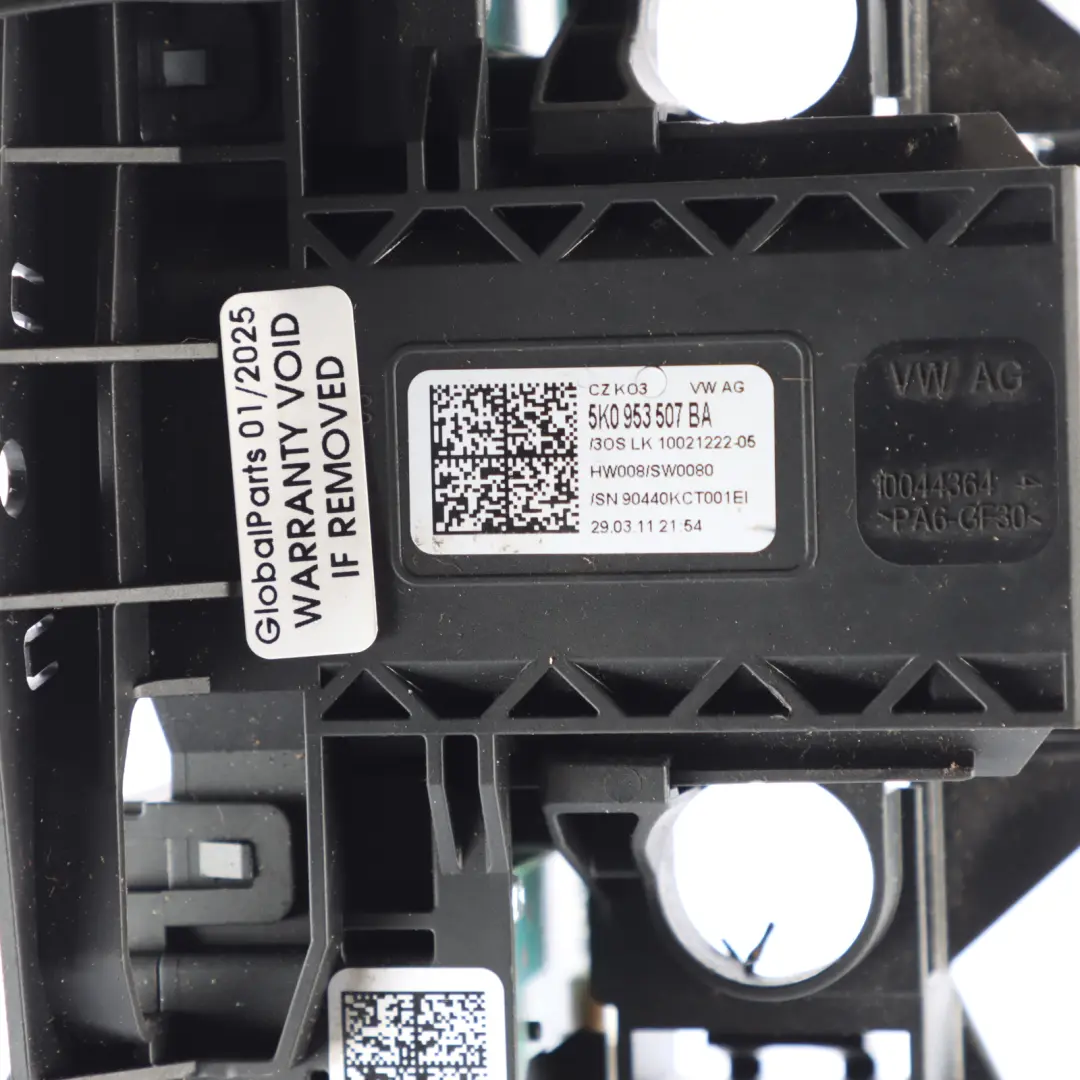 Volkswagen Golf Mk6 Steering Wheel Indicator Wiper Stalk Switch - SKU 5K0953507BA - Part number 5K0953507BA