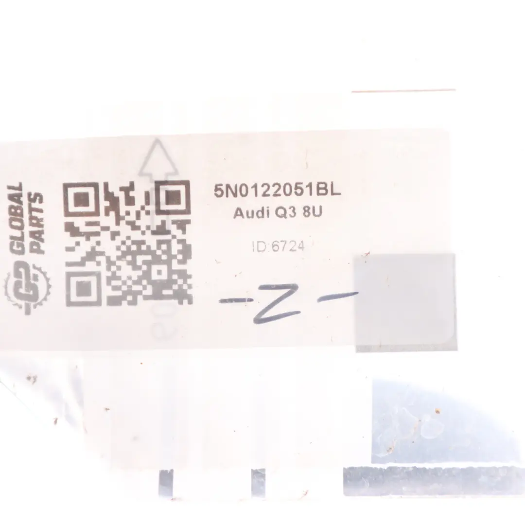 Water Hose Cooling Radiator Coolant Pipe Line to Audi Q3 8U with Part number 5N0122051BL Audi Q3 8U Water Hose Cooling Radiator Coolant Pipe Line - SKU 5N0122051BL - Part number 5N0122051BL