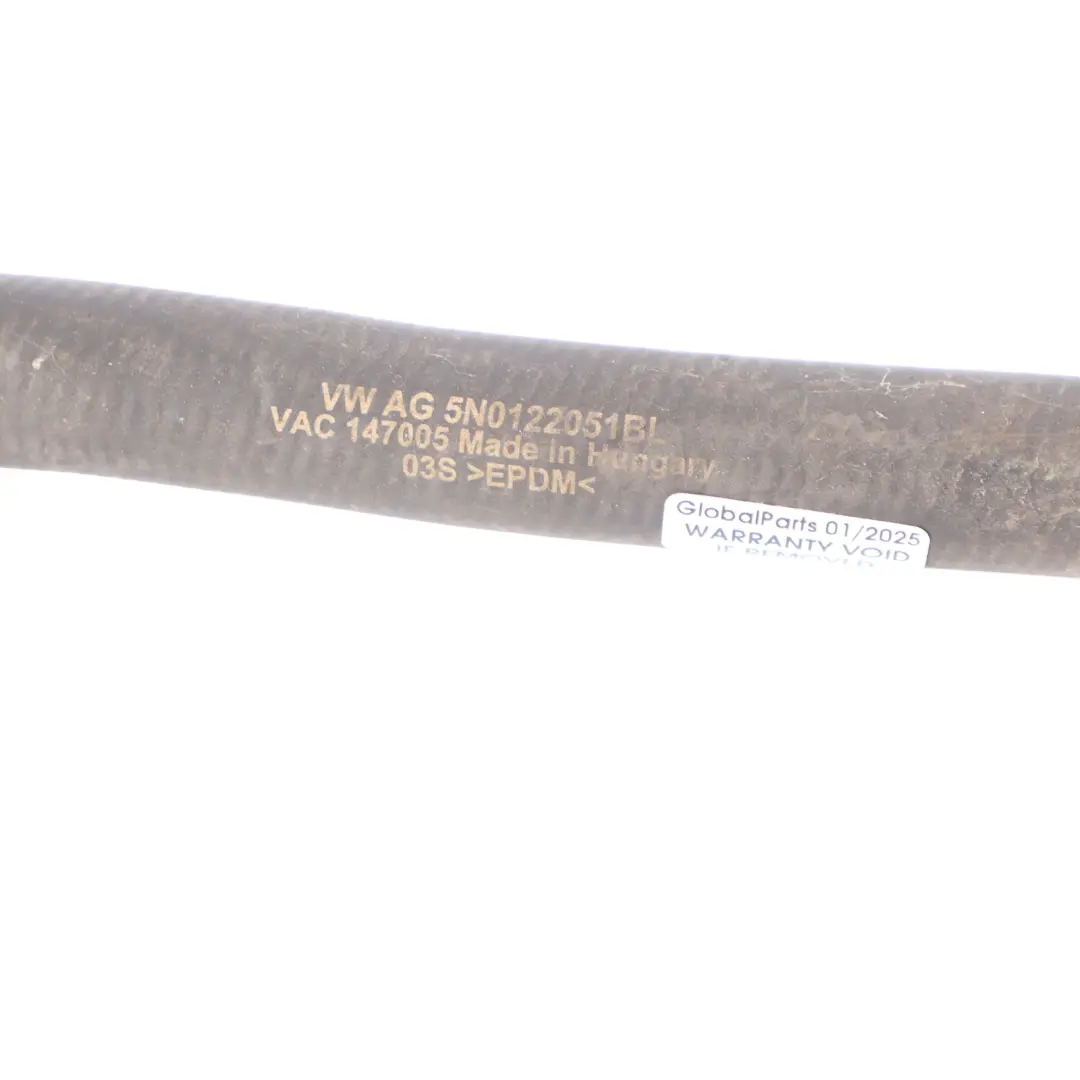 Water Hose Cooling Radiator Coolant Pipe Line to Audi Q3 8U with Part number 5N0122051BL Audi Q3 8U Water Hose Cooling Radiator Coolant Pipe Line - SKU 5N0122051BL - Part number 5N0122051BL