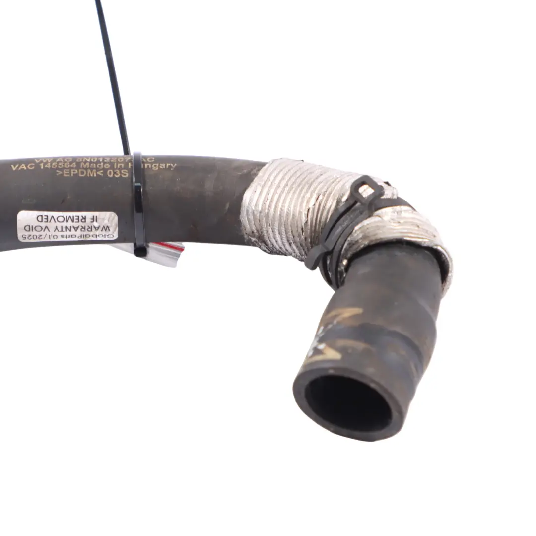 Audi Q3 8U Tuyau eau refroidissement radiateur Conduite liquide - SKU 5N0122073AC - Numéro de pièce 5N0122073AC