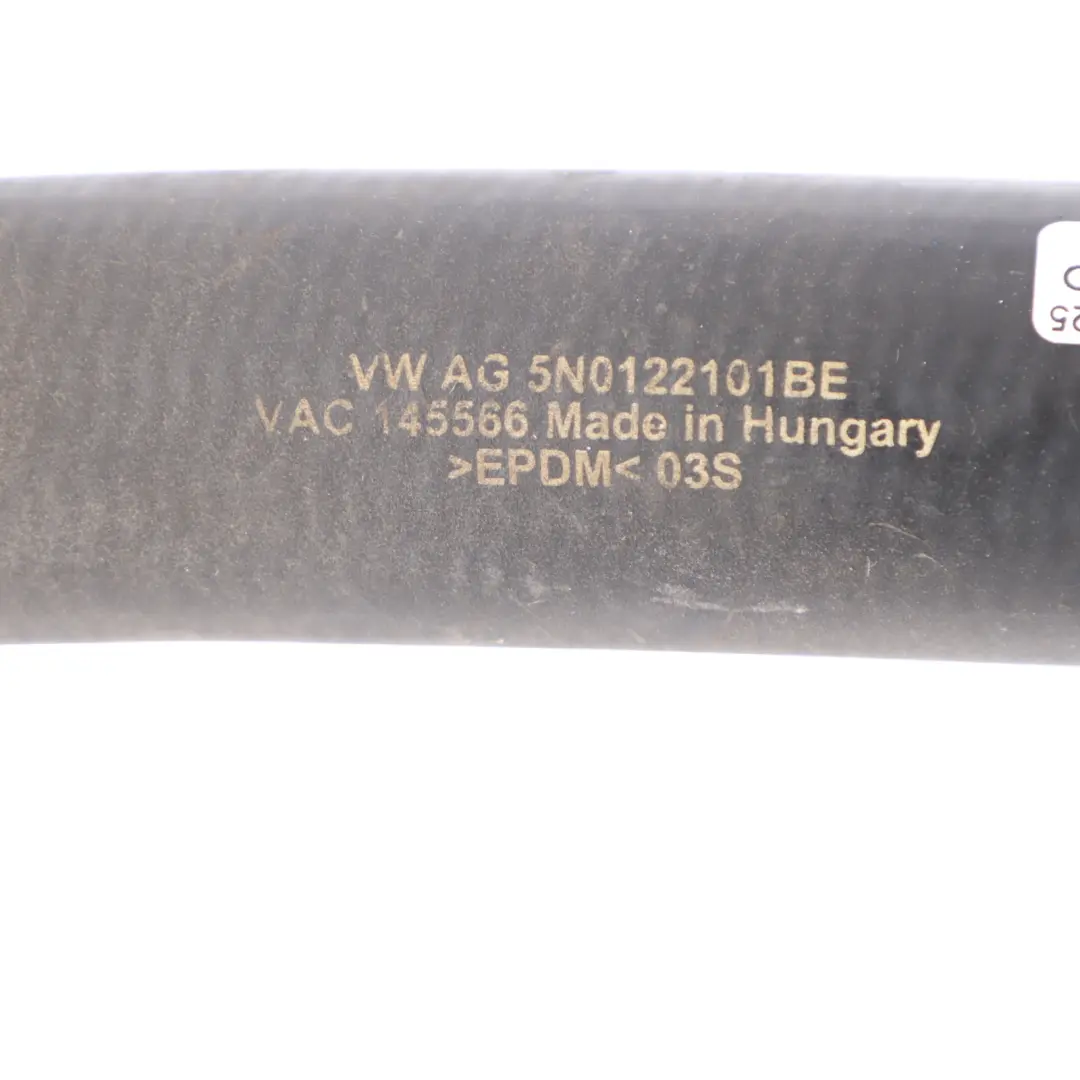 Cooling Radiator Water Pump Hose Pipe to Audi Q3 8U with Part number 5N0122101BE Audi Q3 8U Cooling Radiator Water Pump Hose Pipe - SKU 5N0122101BE - Part number 5N0122101BE