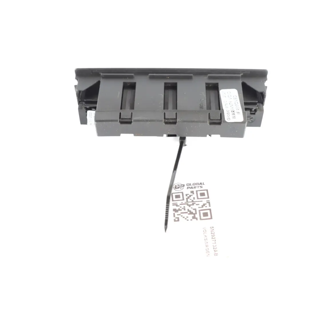 ESP Switch Traction Control Button Unit to Volkswagen Touran 1T with Part number 5N2927132AB Volkswagen Touran 1T ESP Switch Traction Control Button Unit - SKU 5N2927132AB - Part number 5N2927132AB