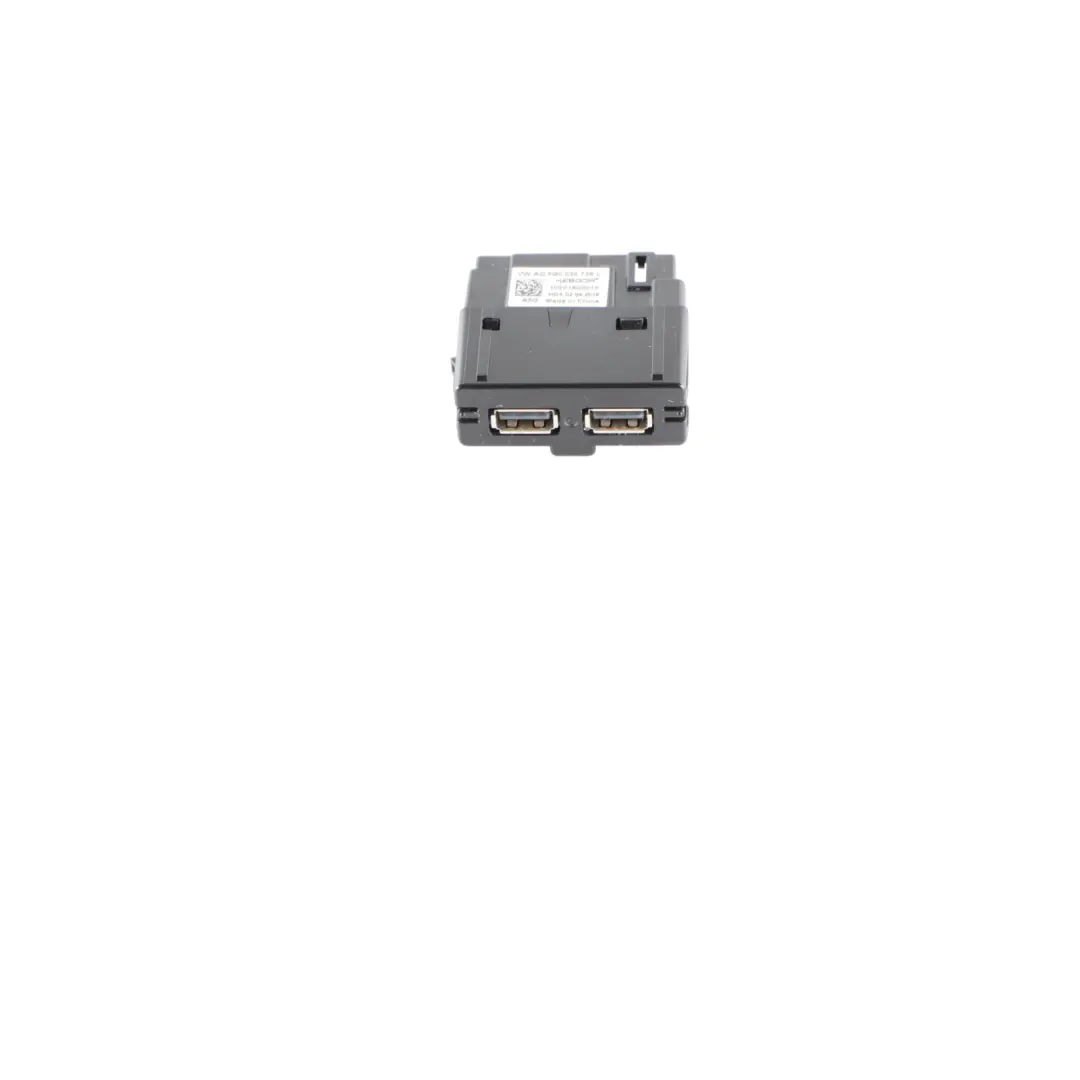 Audi A5 F5 Centre Console Storage Tray 12V Socket USB Connect Cover - SKU 5Q0035726L - Part number 5Q0035726L
