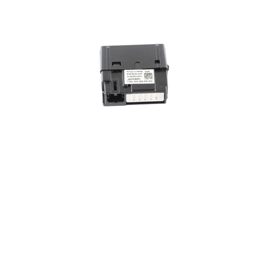 Audi A5 F5 Cache Rangement Console Centrale Prise 12 V Connexion USB - SKU 5Q0035726L - Numéro de pièce 5Q0035726L