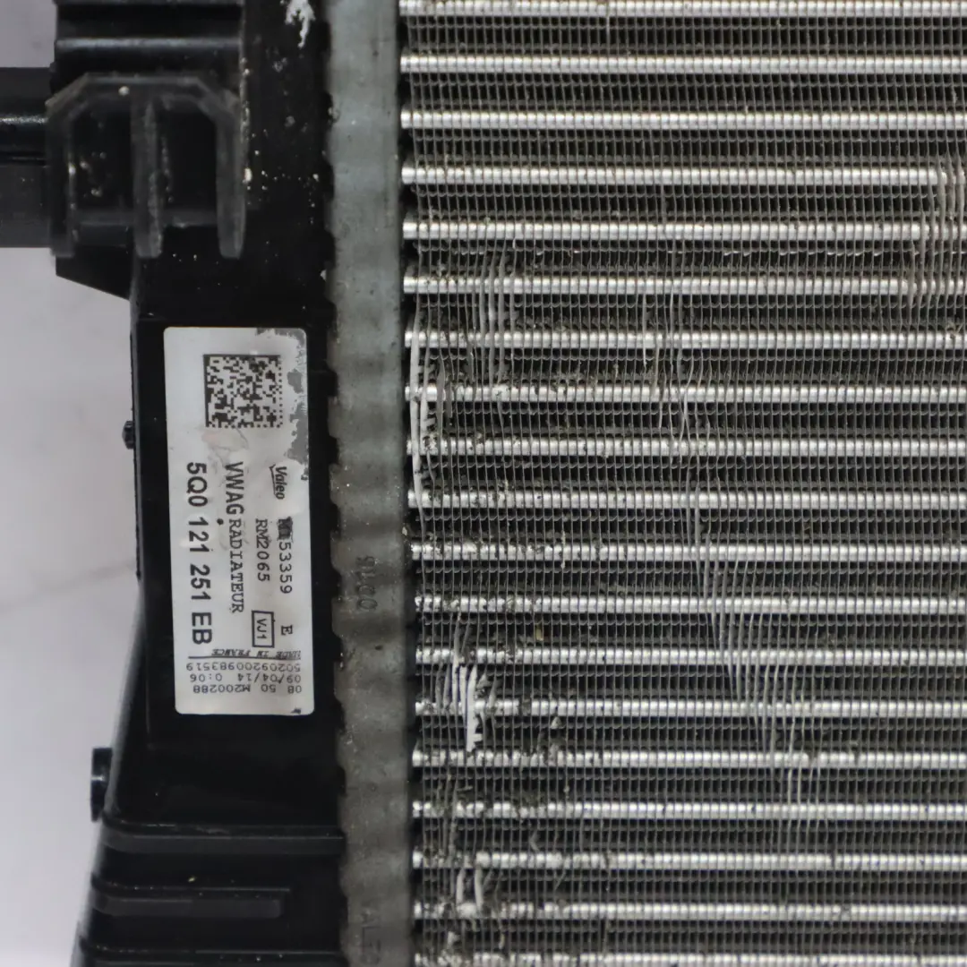 Skoda Octavia 5E Engine Cooling Radiator Coolant Unit Petrol - SKU 5Q0121251EB - Part number 5Q0121251EB