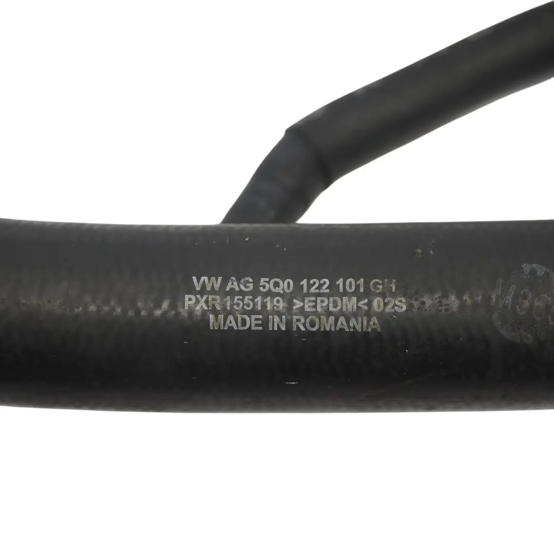 Audi A3 8V 35 TDI DFGA Wasserkühlmittel Schlauch Leitung Rohr - SKU 5Q0122101GH - Teilenummer 5Q0122101GH
