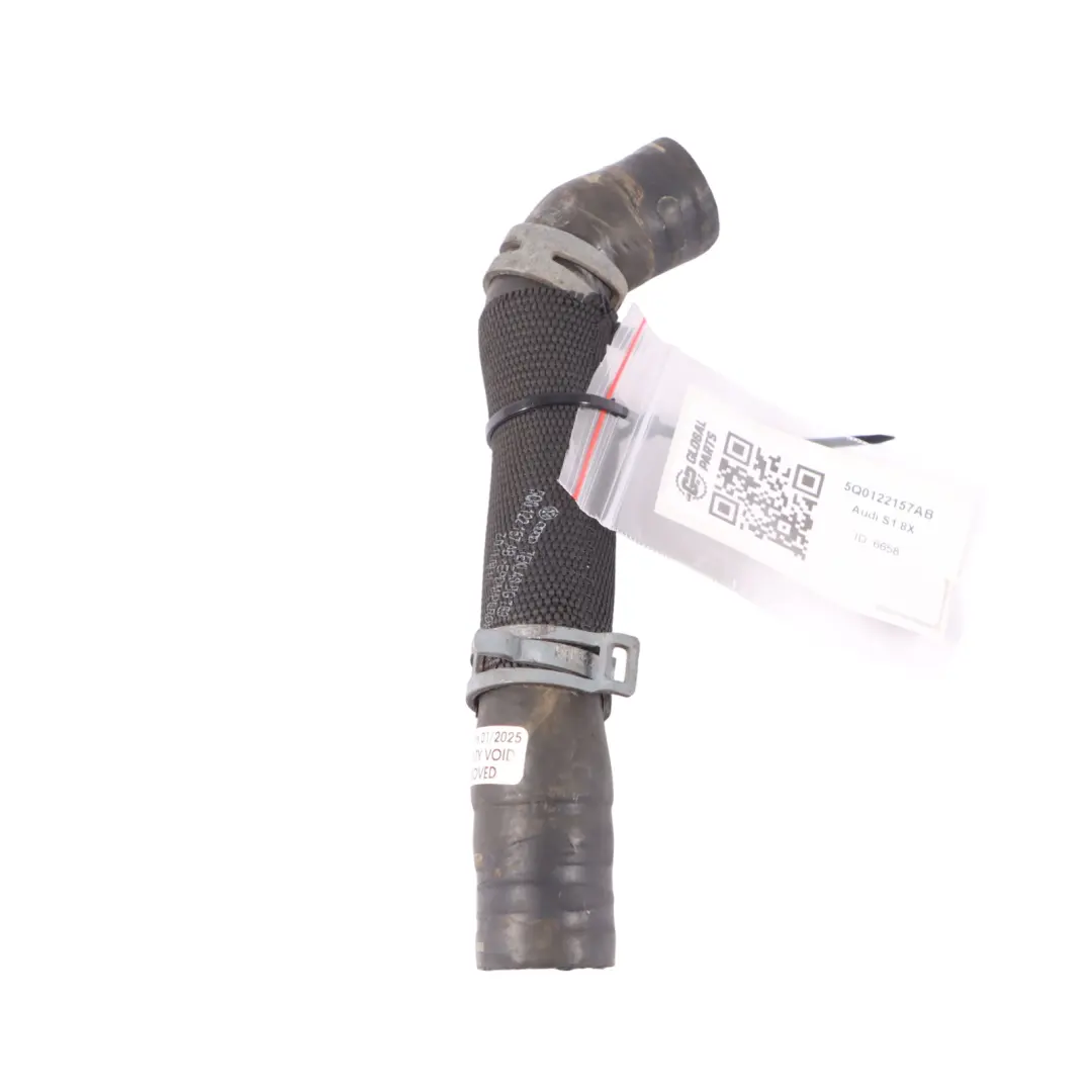  Coolant Pipe Audi S1 8X S3 8V VW Golf R Mk7 2.0 TSI TFSI Water Hose - SKU 5Q0122157AB - Part number 5Q0122157AB