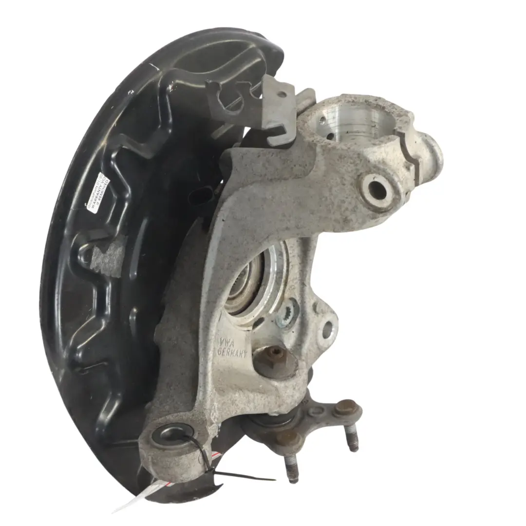 Zwrotnica Piasta Wspornik Mocowanie Koła Lewy Przód do VW Golf Mk7 o numerze 5Q0407253A VW Golf Mk7 Zwrotnica Piasta Wspornik Mocowanie Koła Lewy Przód - SKU 5Q0407253A - Numer Części 5Q0407253A