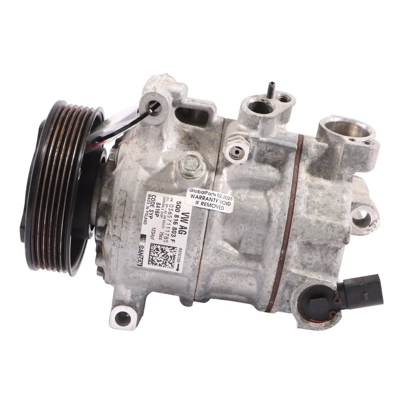 VW Audi Seat Skoda Kompresor Klimatyzacji Pompa Klimatyzacji 5Q0816803D
