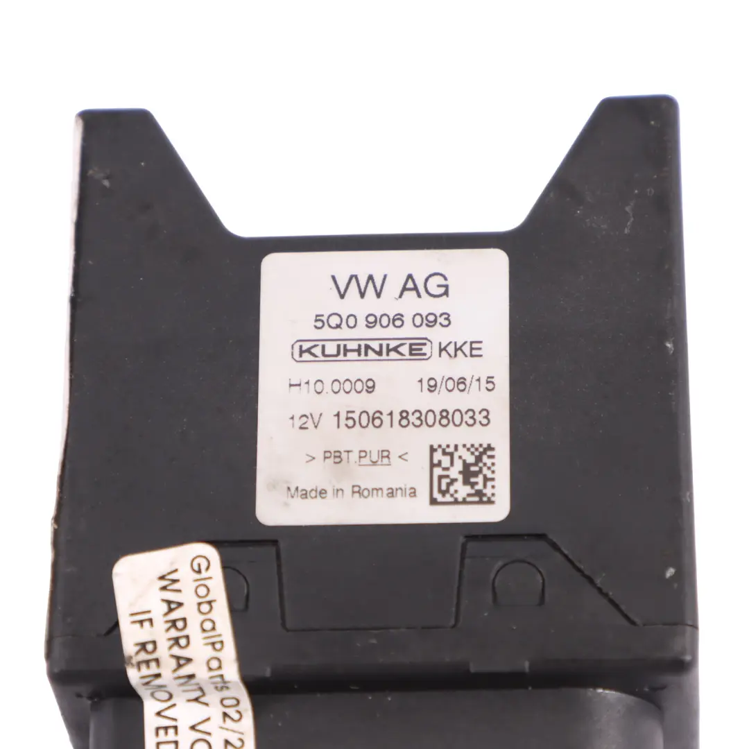 Audi TT FV A3 8V Moduł Sterownik Pompy Paliwa - SKU 5Q0906093 - Numer Części 5Q0906093