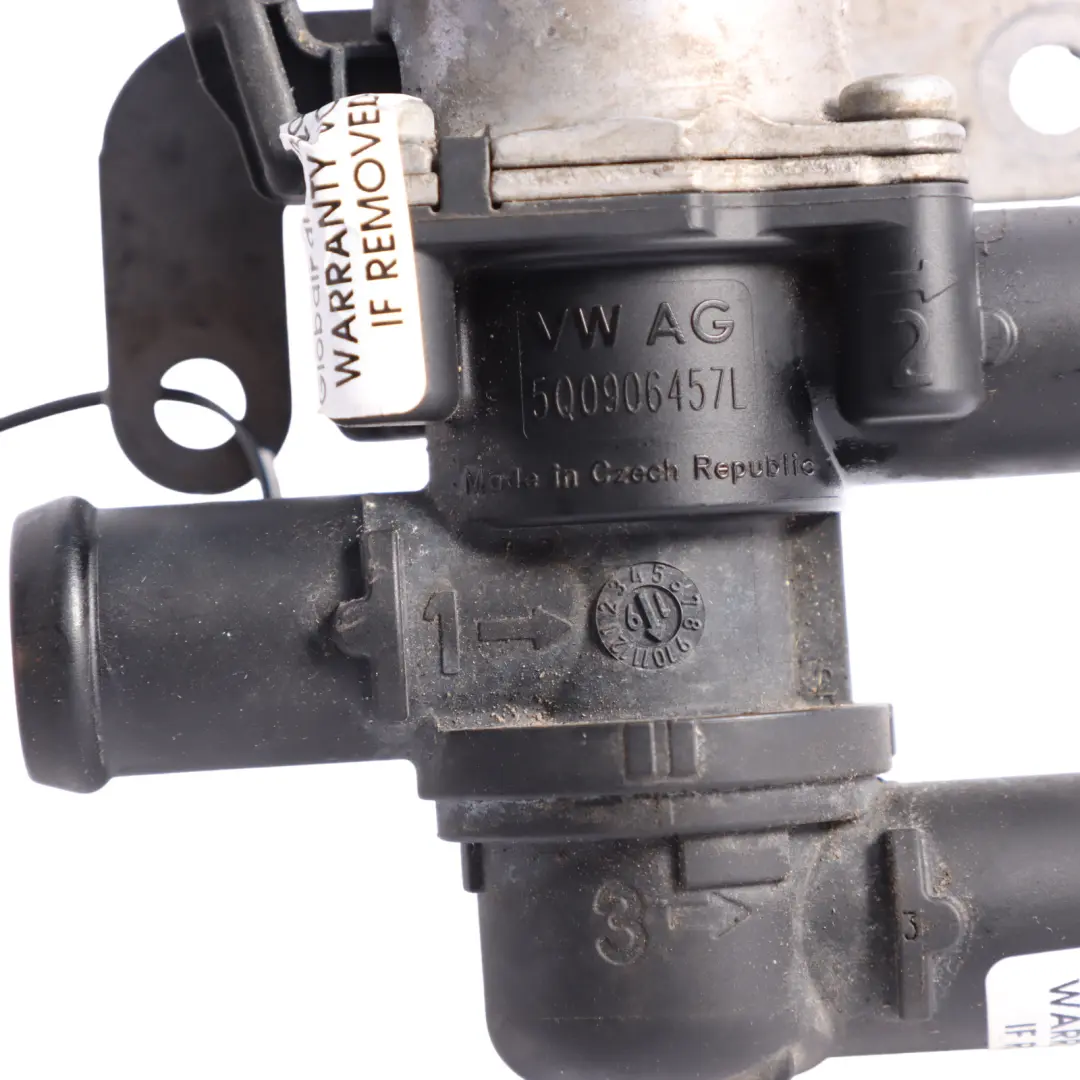 Audi TT FV A4 B9 A5 F5 Heizung Kern Steuerung Wasser Einheit Ventil - SKU 5Q0906457L - Teilenummer 5Q0906457L