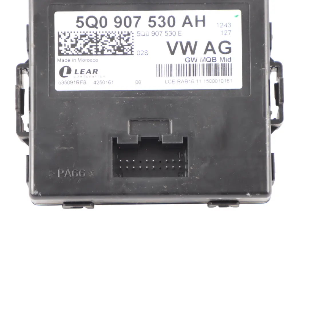 Audi A3 S3 RS3 8V Gateway Steuergerät GW MQB Mid Unit ECU - SKU 5Q0907530AH - Teilenummer 5Q0907530AH