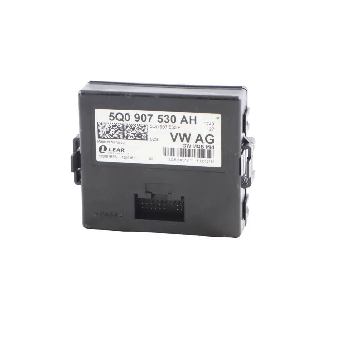 Gateway Módulo Control GCM Unidad ECU 5Q0907530AJ para Audi RS3 8V con número de pieza 5Q0907530AH Audi RS3 8V Gateway Módulo Control GCM Unidad ECU 5Q0907530AJ - SKU 5Q0907530AH - Número de pieza 5Q0907530AH