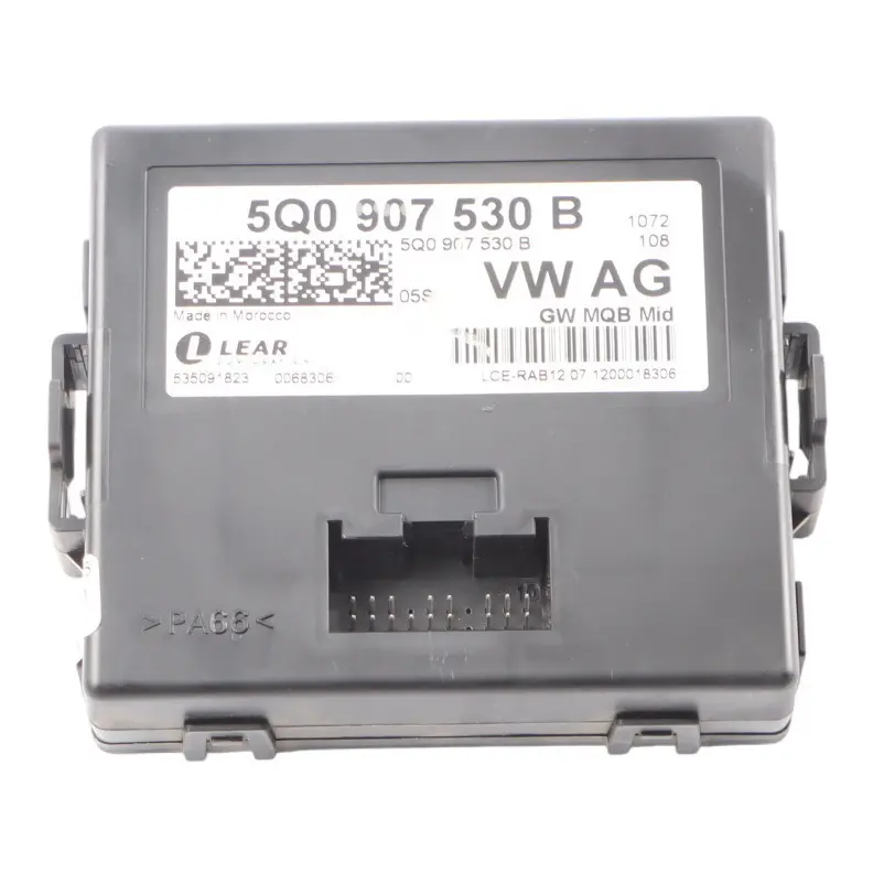 Central Gateway Control Unit Module Relay ECU to Audi A3 8V with Part number 5Q0907530B Audi A3 8V Central Gateway Control Unit Module Relay ECU - SKU 5Q0907530B - Part number 5Q0907530B