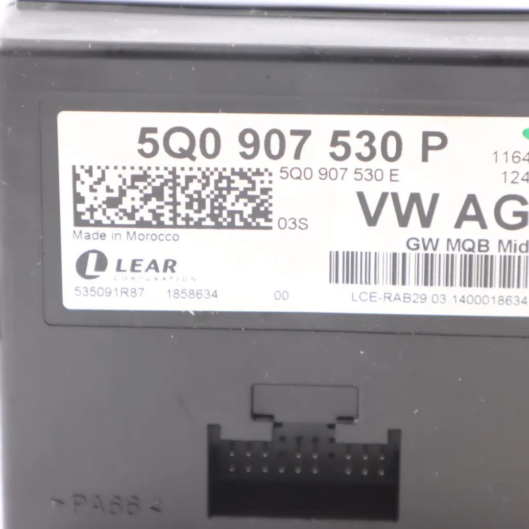 Audi A3 8V Module Commande De Passerelle ECU - SKU 5Q0907530P - Numéro de pièce 5Q0907530P