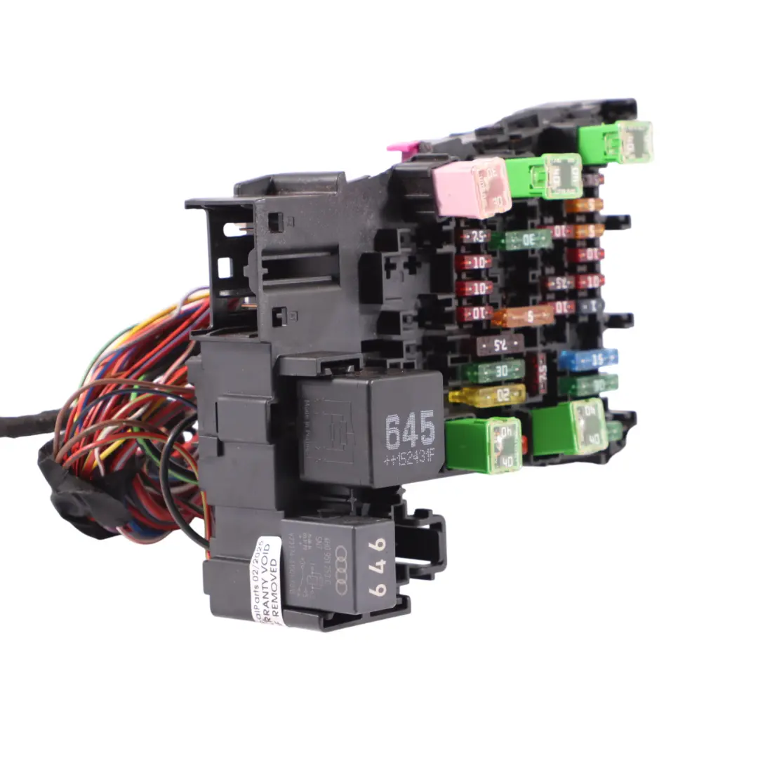 Audi TT FV Fuse Relay Box Module Electrical Control Unit - SKU 5Q0937615C-1 - Part number 5Q0937615C
