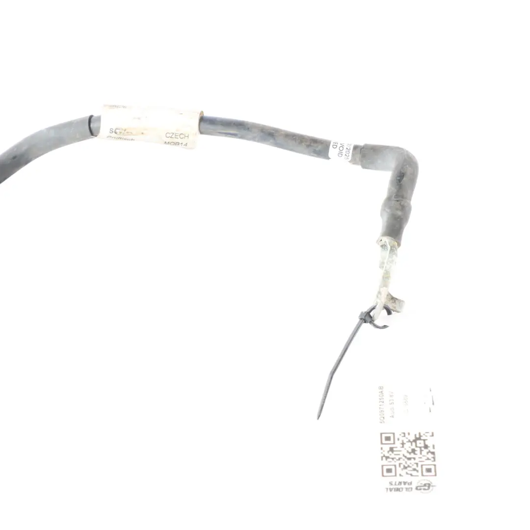Negative Battery Terminal Earth Cable Lead Wiring to Audi A3 S3 8V with Part number 5Q0971250AB Audi A3 S3 8V Negative Battery Terminal Earth Cable Lead Wiring - SKU 5Q0971250AB - Part number 5Q0971250AB