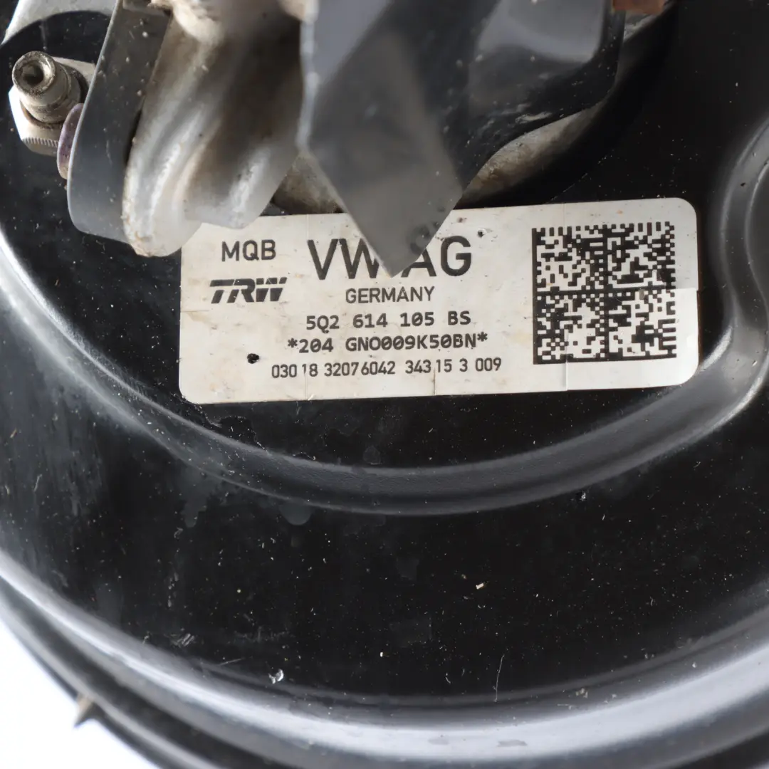 Brake Servo Booster Master Cylinder Unit to Audi A3 8V with Part number 5Q2614105BS Audi A3 8V Brake Servo Booster Master Cylinder Unit - SKU RHD-5Q2614105BS - Part number 5Q2614105BS