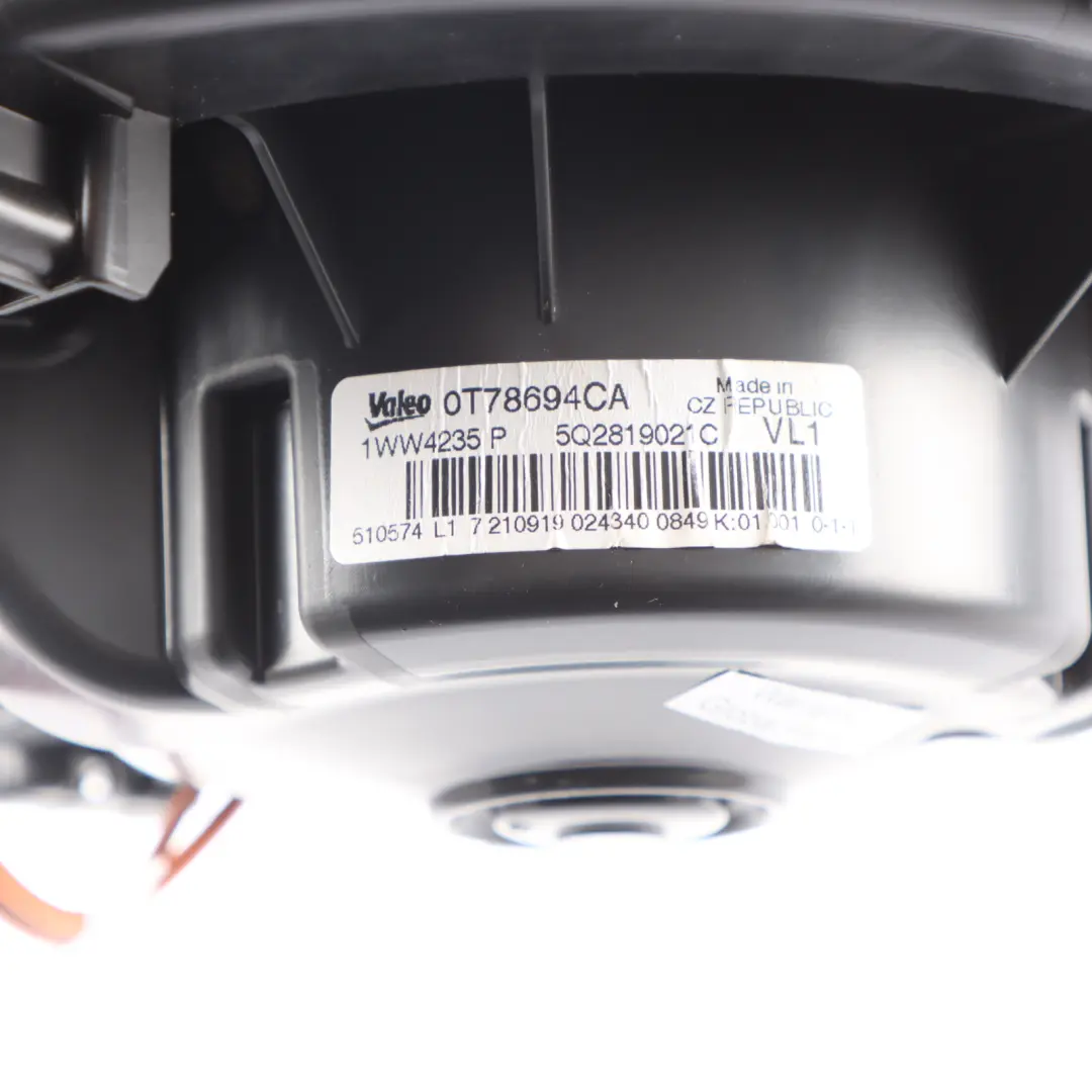 Audi S3 8V Blower Motor Heater Fan Resistor Regulator - SKU RHD-5Q2819021C - Part number 5Q2819021C