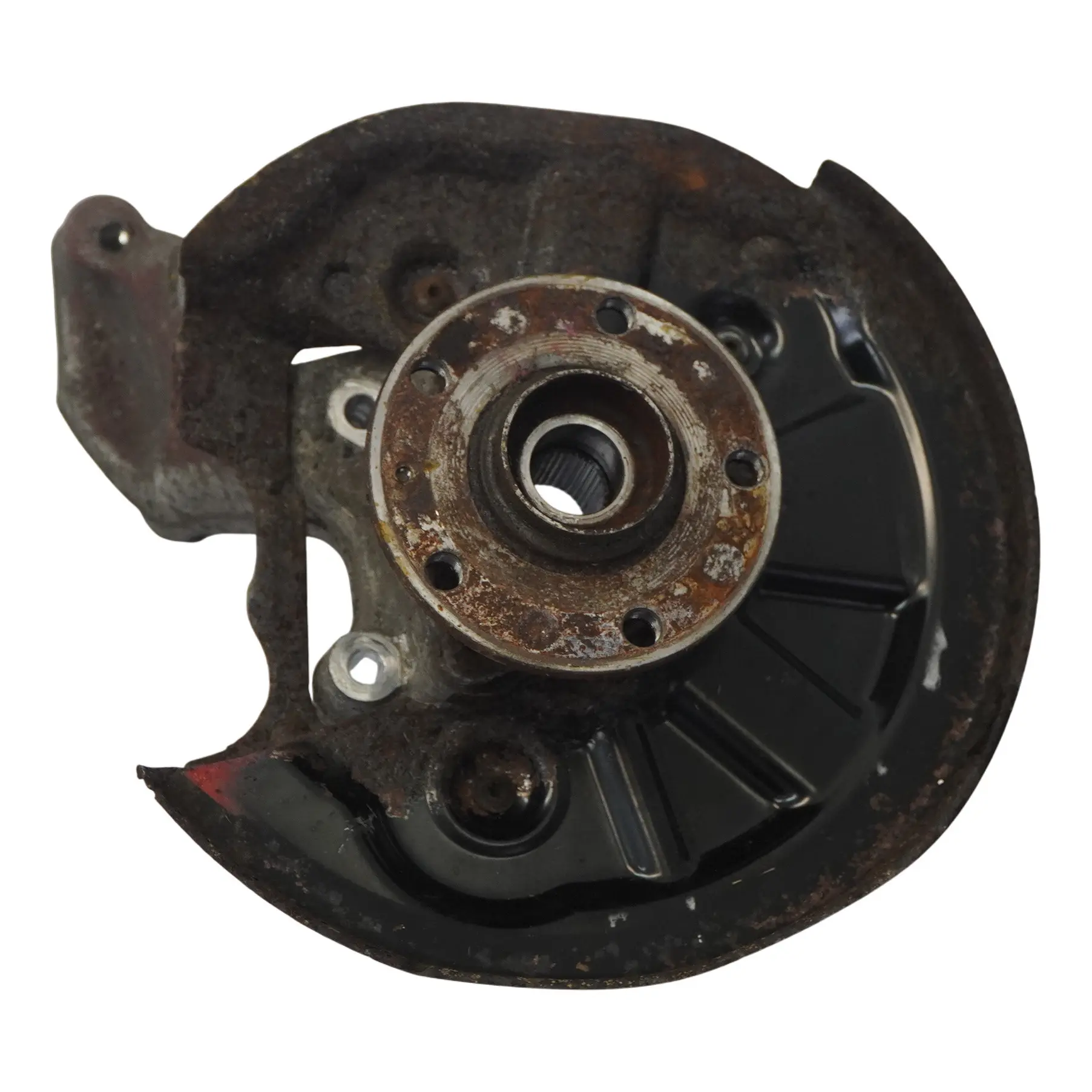 Audi TT FV Radnabe Hinten Rechts Achsschenkel Bremsteller 5Q3505436